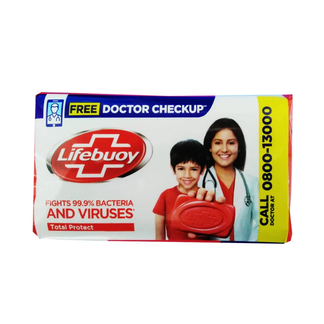 Buy Lifebuoy Total Protect Soap - Premium Quality Toiletries Online - Product Image Buy Lifebuoy Total Protect Soap - Premium Quality Toiletries Online - Product Image